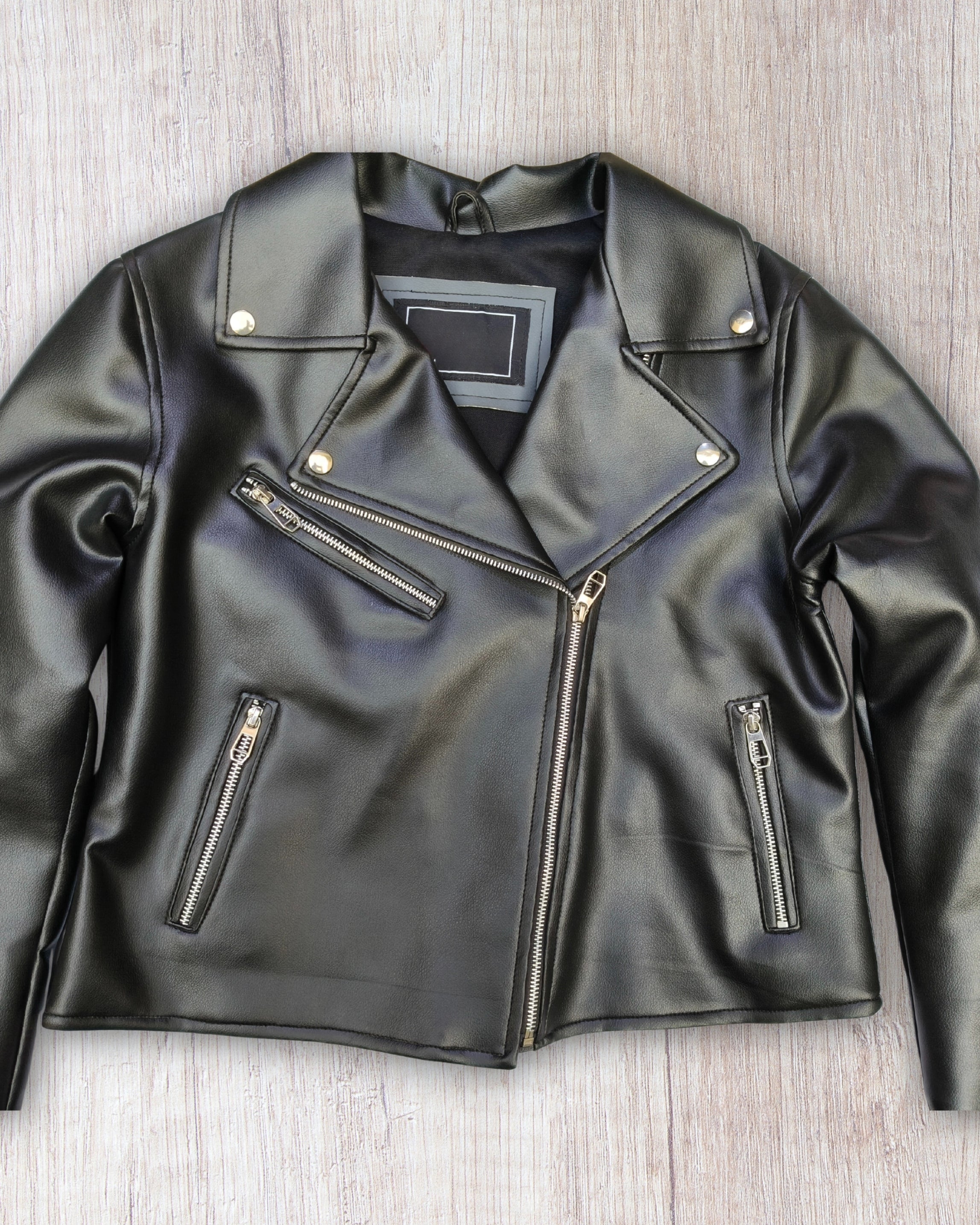 Black Leather Jacket | Uni-Sex